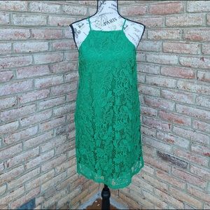 Green Lace Dress